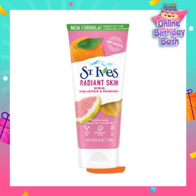 ST IVES ST IVES Radiant Skin Pink Lemon & Mandarin Orange Facial Scrub 170g