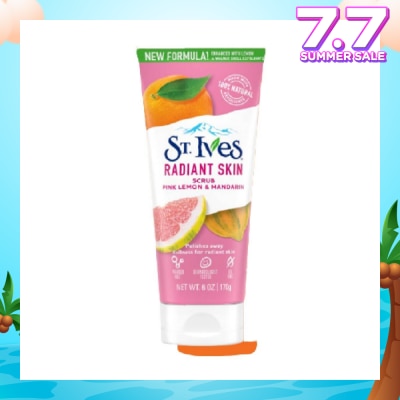 ST IVES ST IVES Radiant Skin Pink Lemon & Mandarin Orange Facial Scrub 170g