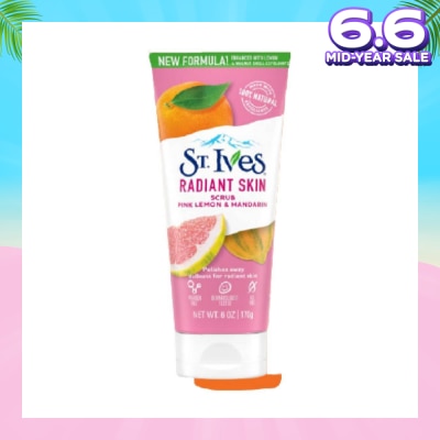 ST IVES ST IVES Radiant Skin Pink Lemon & Mandarin Orange Facial Scrub 170g