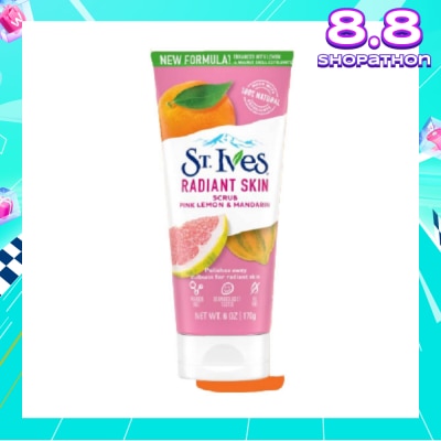 ST IVES ST IVES Radiant Skin Pink Lemon & Mandarin Orange Facial Scrub 170g