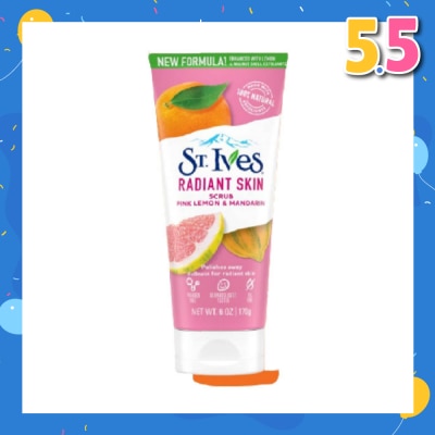 ST IVES ST IVES Radiant Skin Pink Lemon & Mandarin Orange Facial Scrub 170g