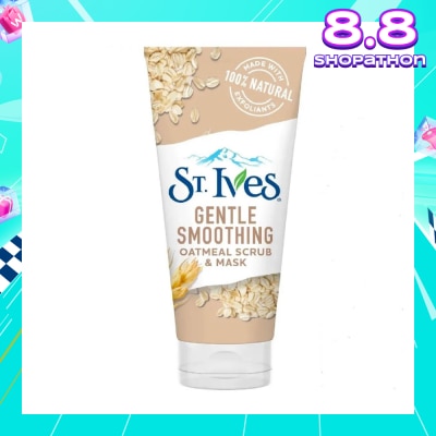 ST IVES Oatmeal Facial Scrub & Mask 170g (Expiry: Feb`2026)
