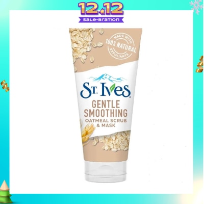 ST IVES Oatmeal Facial Scrub & Mask 170g (Expiry: Feb`2026)