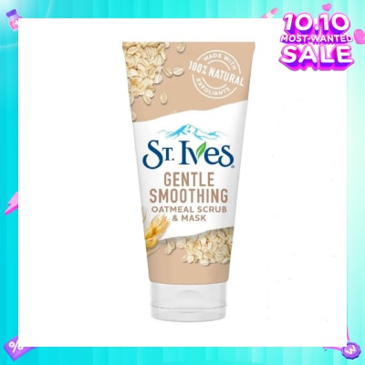 ST IVES Oatmeal Facial Scrub & Mask 170g (Expiry: Feb`2026)