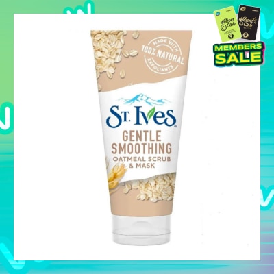 ST IVES Oatmeal Facial Scrub & Mask 170g (Expiry: Feb`2026)