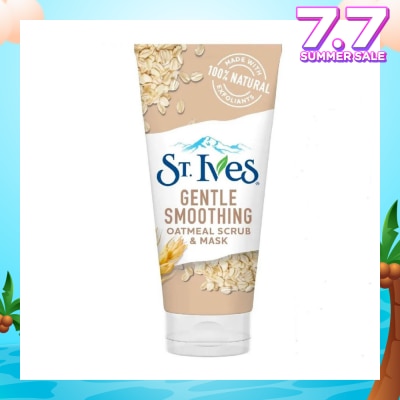 ST IVES Oatmeal Facial Scrub & Mask 170g (Expiry: Feb`2026)