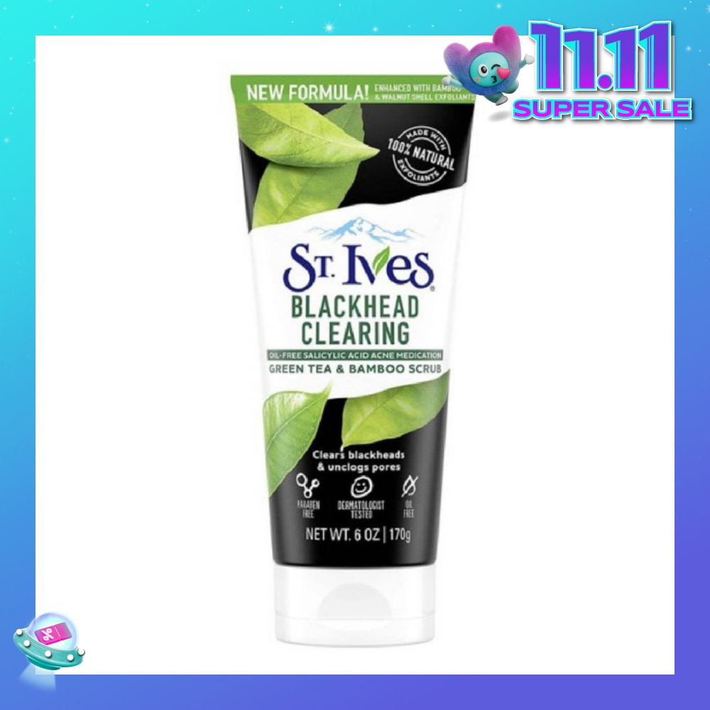 Blackhead Clearing Green Tea Facial Scrub 170g