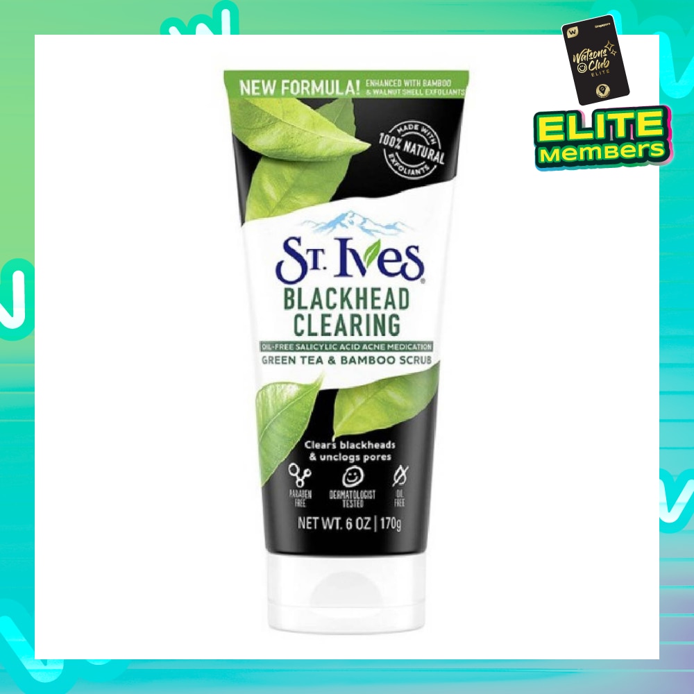 Blackhead Clearing Green Tea Facial Scrub 170g