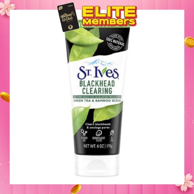 ST IVES Blackhead Clearing Green Tea Facial Scrub 170g