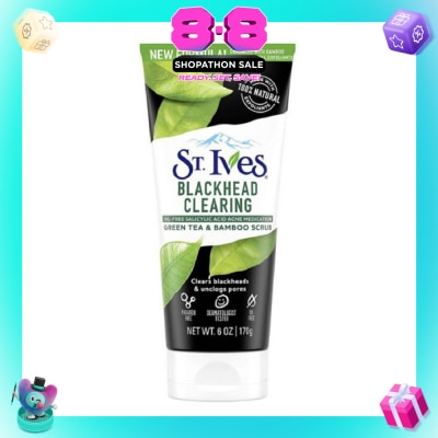 ST IVES - Blackhead Clearing Green Tea Facial Scrub 170g