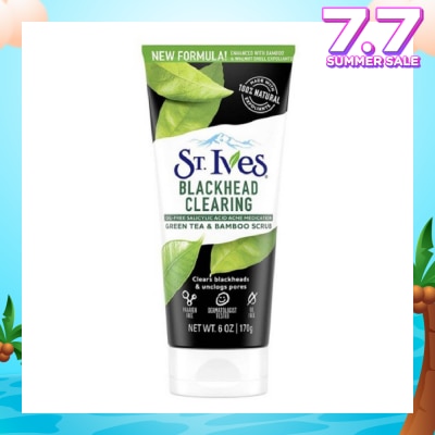 ST IVES Blackhead Clearing Green Tea Facial Scrub 170g