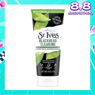 ST IVES Blackhead Clearing Green Tea Facial Scrub 170g