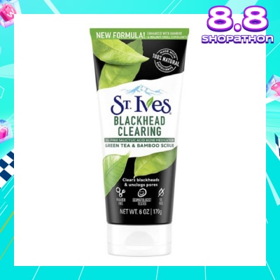 ST IVES Blackhead Clearing Green Tea Facial Scrub 170g