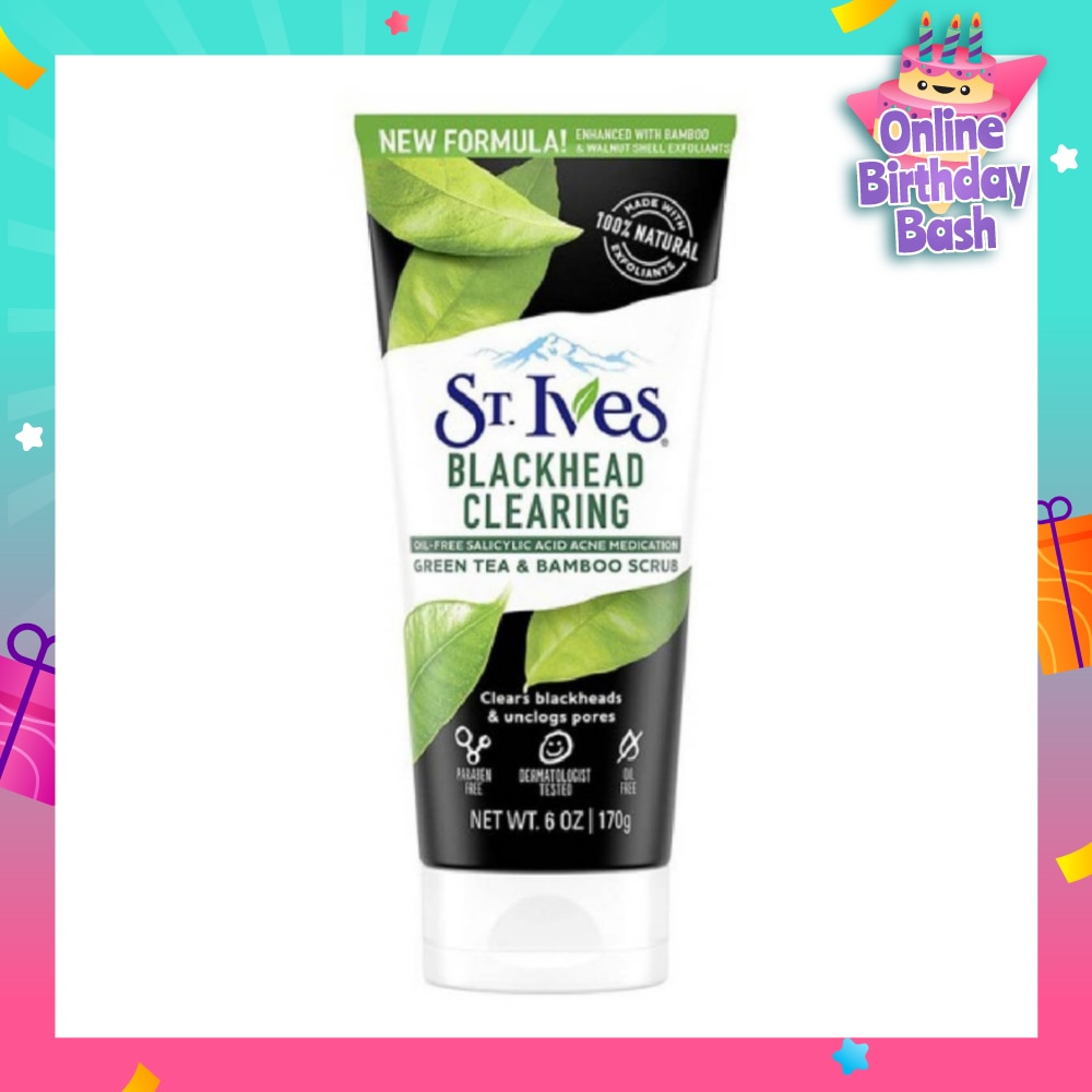 Blackhead Clearing Green Tea Facial Scrub 170g