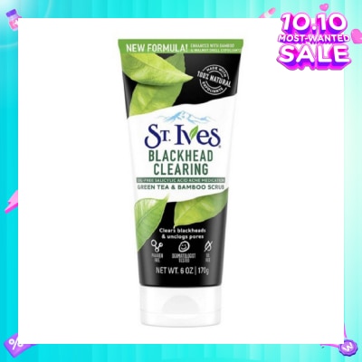 ST IVES Blackhead Clearing Green Tea Facial Scrub 170g
