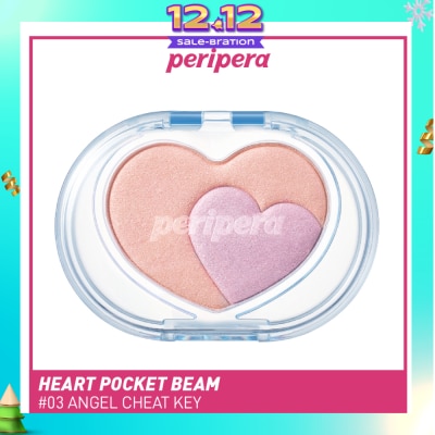 PERIPERA Heart Pocket Beam 003 Angel Cheat Key 3.3g