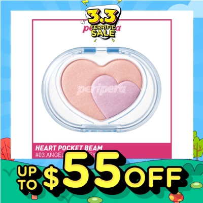 PERIPERA Heart Pocket Beam 003 Angel Cheat Key 3.3g