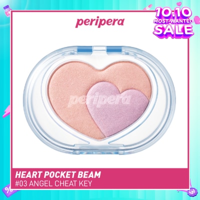 PERIPERA Heart Pocket Beam 003 Angel Cheat Key 3.3g