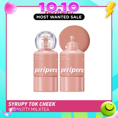 PERIPERA Syrupy Tok Cheek 06 Nutty Milktea 4g image