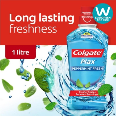 COLGATE - Plax Mouthwash Peppermint 1L image