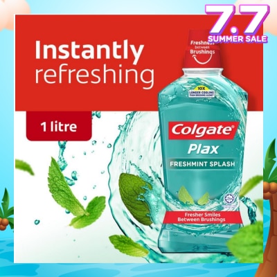 COLGATE Plax Mouthwash Freshmint 1L