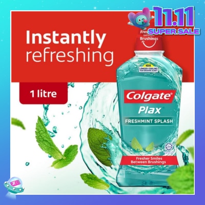 COLGATE Plax Mouthwash Freshmint 1L