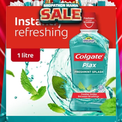 COLGATE - Plax Mouthwash Freshmint 1L