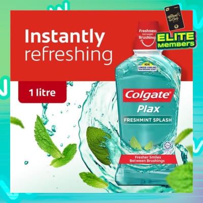 COLGATE Plax Mouthwash Freshmint 1L