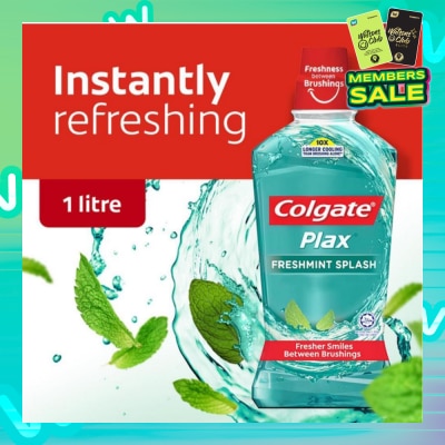COLGATE Plax Mouthwash Freshmint 1L