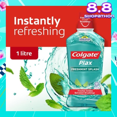 COLGATE Plax Mouthwash Freshmint 1L