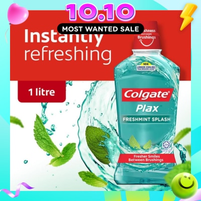 COLGATE Plax Mouthwash Freshmint 1L image