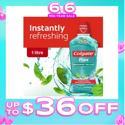 COLGATE - Plax Mouthwash Freshmint 1L