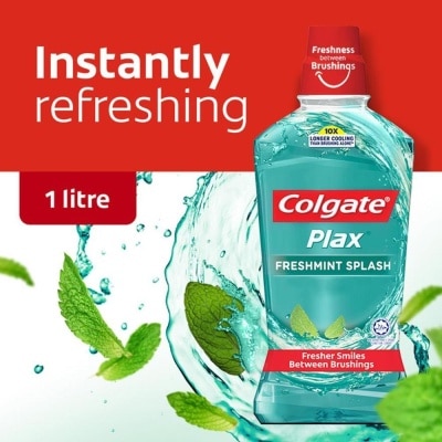 COLGATE Plax Mouthwash Freshmint 1L