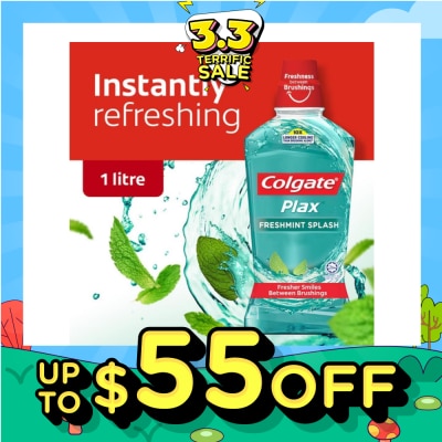 COLGATE Plax Mouthwash Freshmint 1L