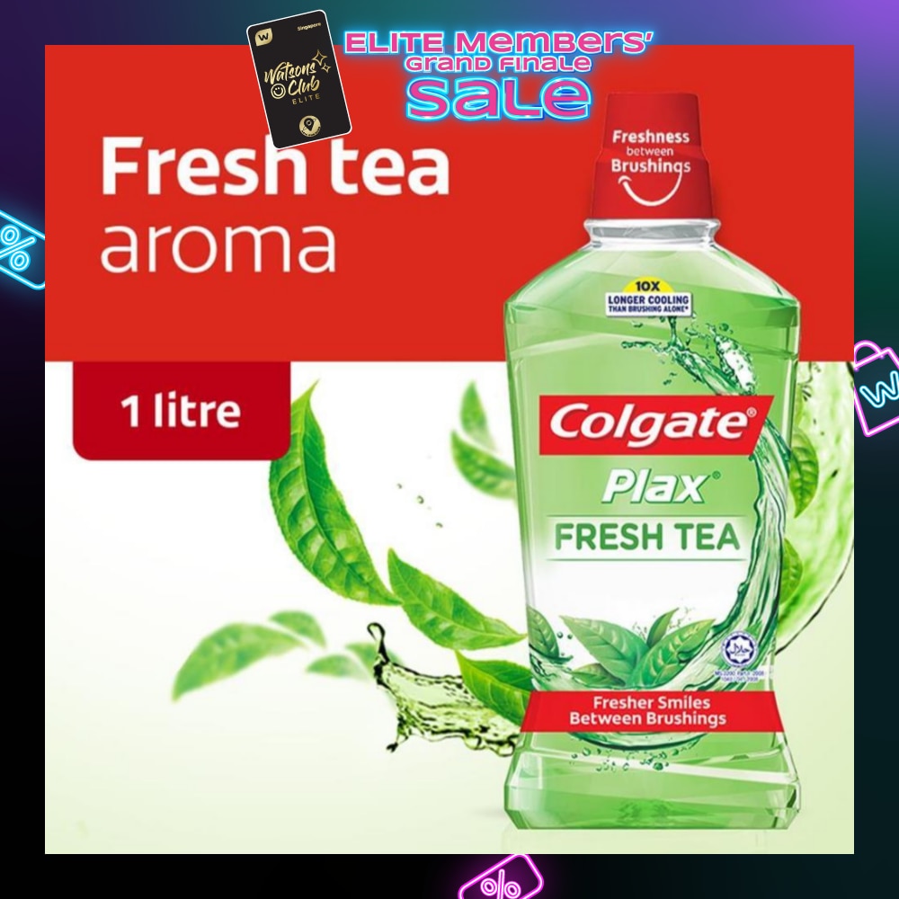 Colgate Plax Fresh Tea Mouthwash 1L