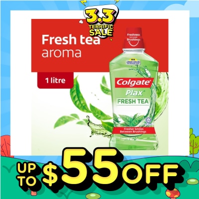 COLGATE Colgate Plax Fresh Tea Mouthwash 1L