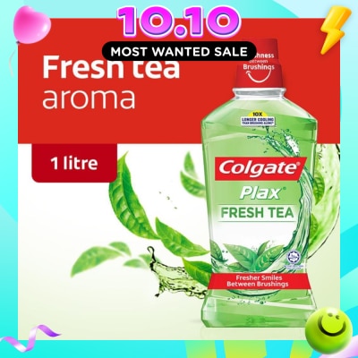 COLGATE Colgate Plax Fresh Tea Mouthwash 1L image
