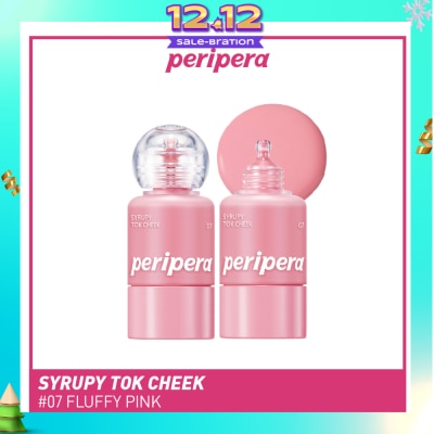 PERIPERA Syrupy Tok Cheek 07 Fluffy Pink 4g