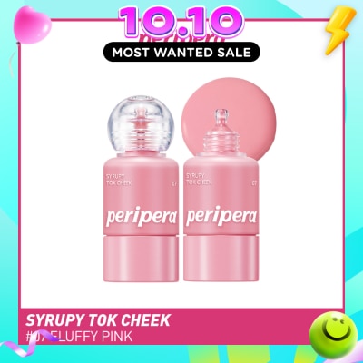 PERIPERA Syrupy Tok Cheek 07 Fluffy Pink 4g image