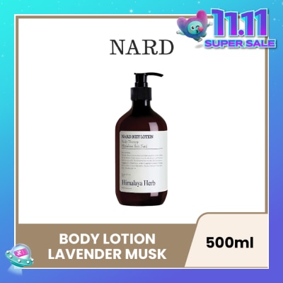 NARD Body Lotion Lavender Musk 500ml