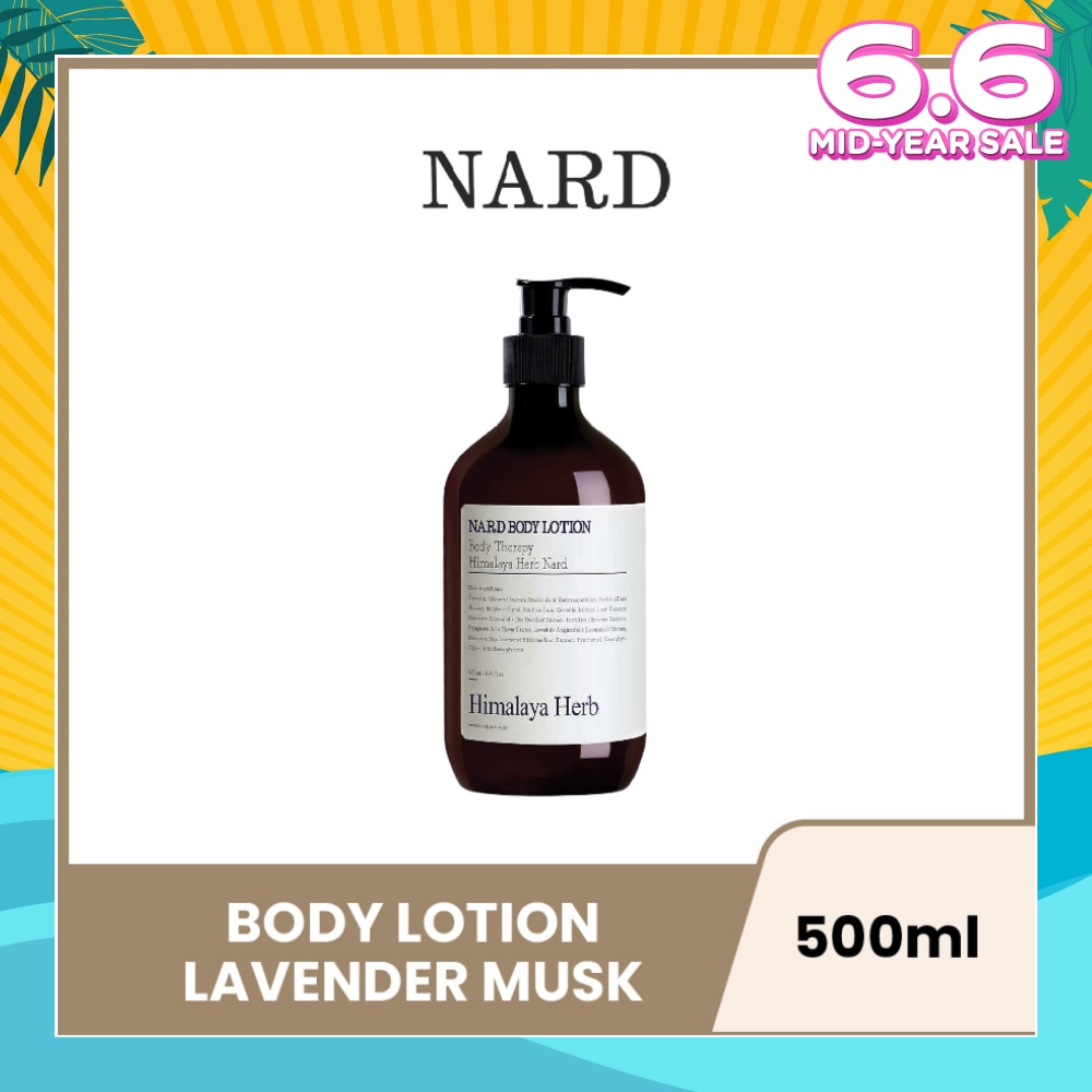 Body Lotion Lavender Musk 500ml