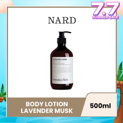 NARD Body Lotion Lavender Musk 500ml