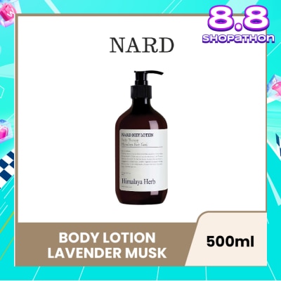 NARD Body Lotion Lavender Musk 500ml
