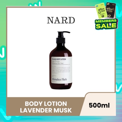 NARD Body Lotion Lavender Musk 500ml