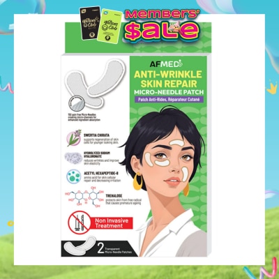 AF MEDI - Anti-Wrinkle Skin Repair Micro-Needle Patch 2s