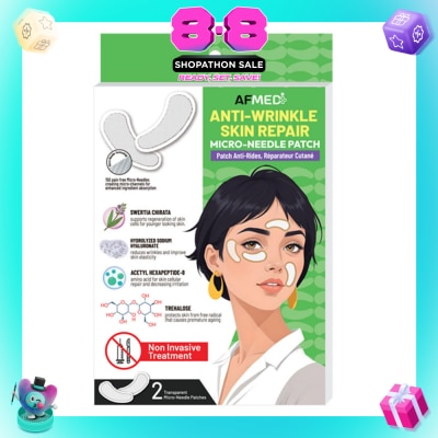 AF MEDI - Anti-Wrinkle Skin Repair Micro-Needle Patch 2s