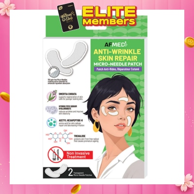 AIRFIT MEDI Anti-Wrinkle Skin Repair Micro-Needle Patch 2s