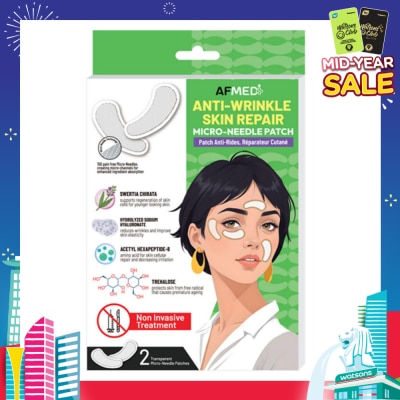 AIRFIT MEDI Anti-Wrinkle Skin Repair Micro-Needle Patch 2s