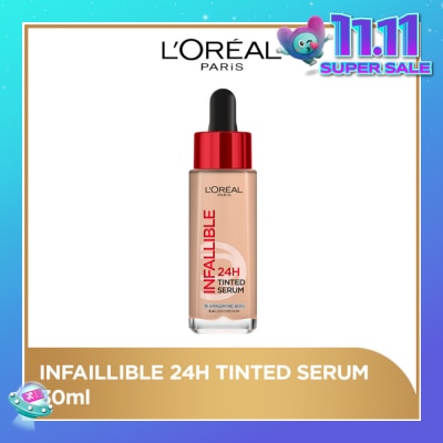 L'OREAL PARIS MAKEUP Infalliable 24H Tinted Serum  1-2  3-4 Light Medium 30ml