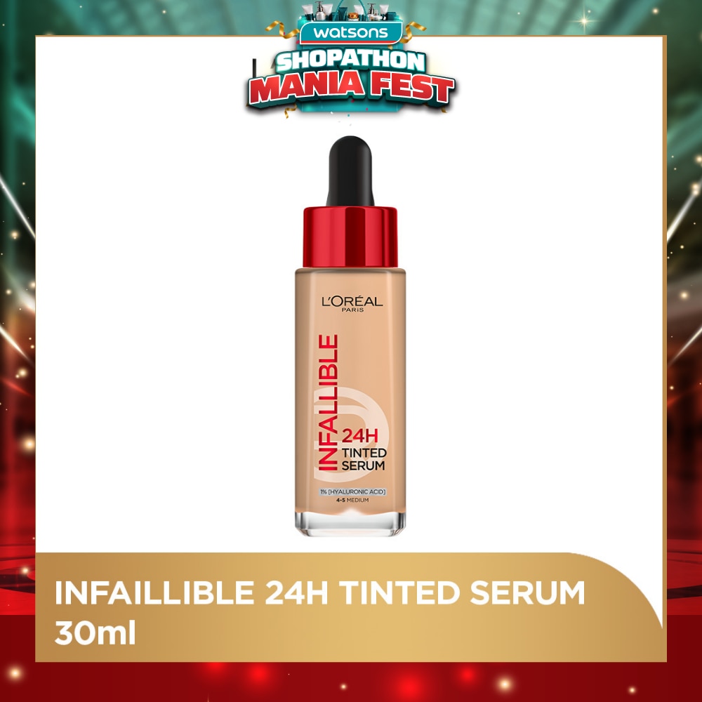 Infalliable 24H Tinted Serum 4-5 Medium 30ml